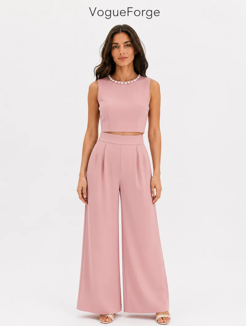 VF-G6089-GQ — in-stock Pink style, VogueForge clothing manufacturer