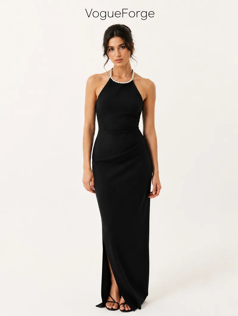 VF-G6098-GQ — in-stock Black style, VogueForge clothing manufacturer