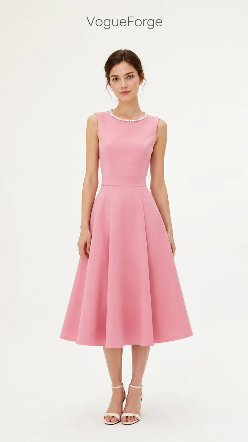 VF-G6107-GQ — in-stock Pink style, VogueForge clothing manufacturer
